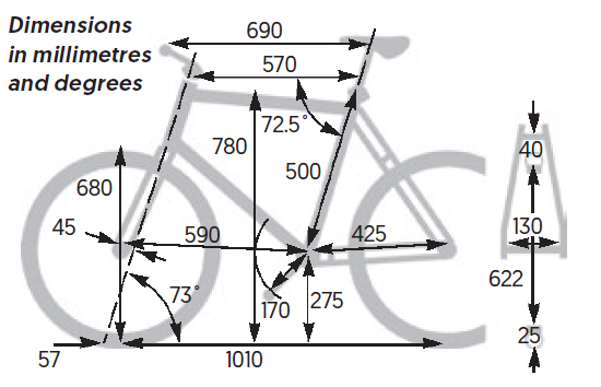 Btwin triban 500 cheap size guide